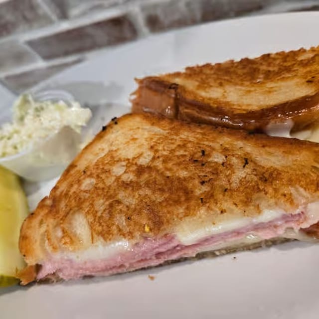 Grilled Ham & Cheese.